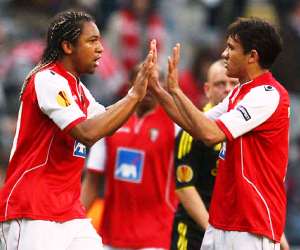 Sporting Braga's Alan could be on target against FC Porto on Sunday, November 25, 2012.